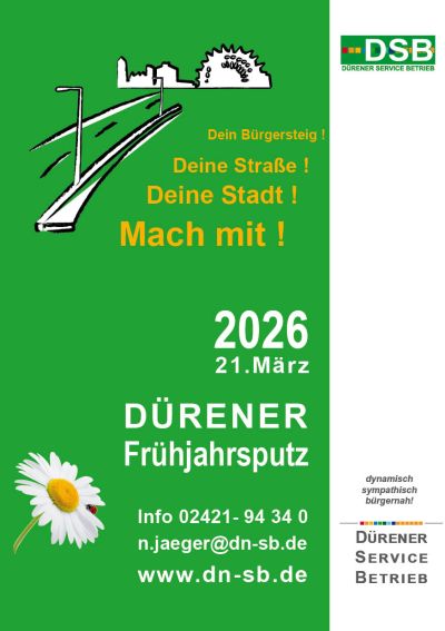 Dürener Frühjahrsputz 2026